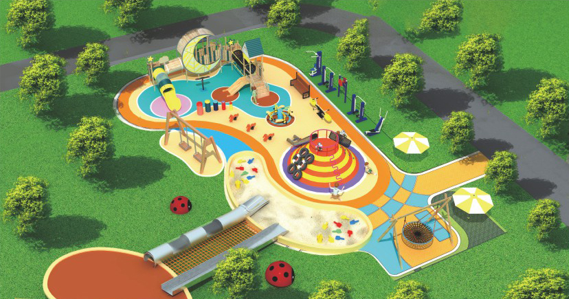 无动力游乐设备C款