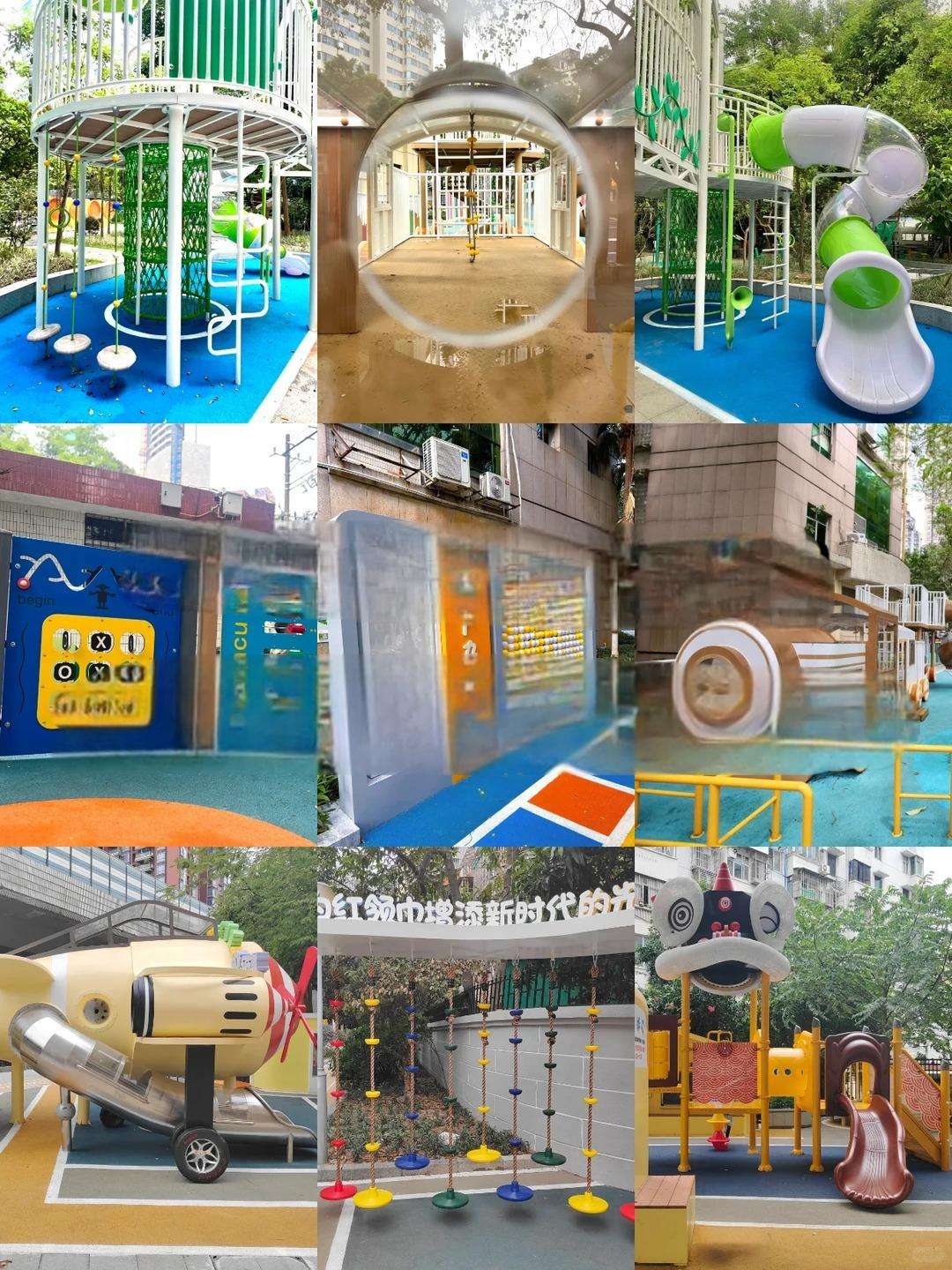 飞机主题非标儿童游乐设施｜户外飞机造型不锈钢滑梯｜社区航空主题儿童乐园厂家